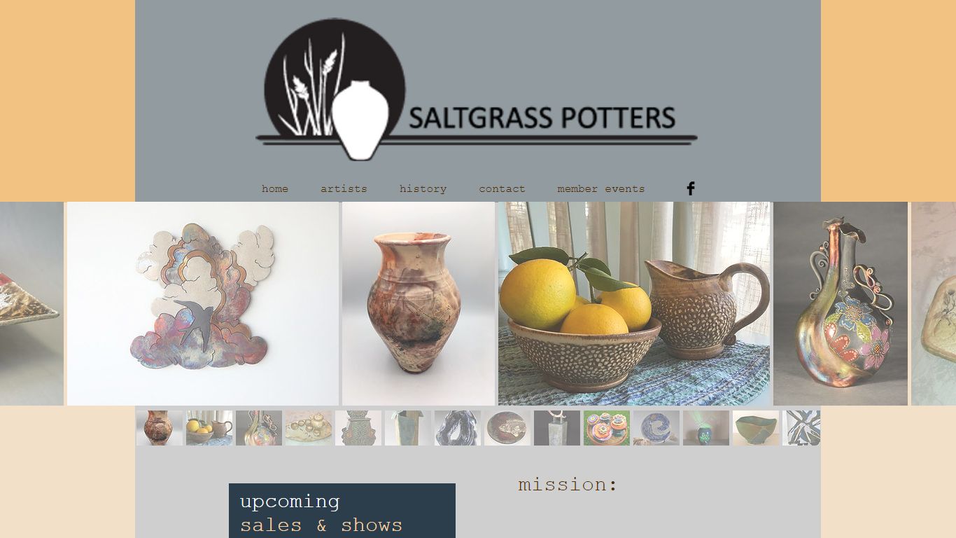 saltgrass potters \ Houston Bay Area \ pottery